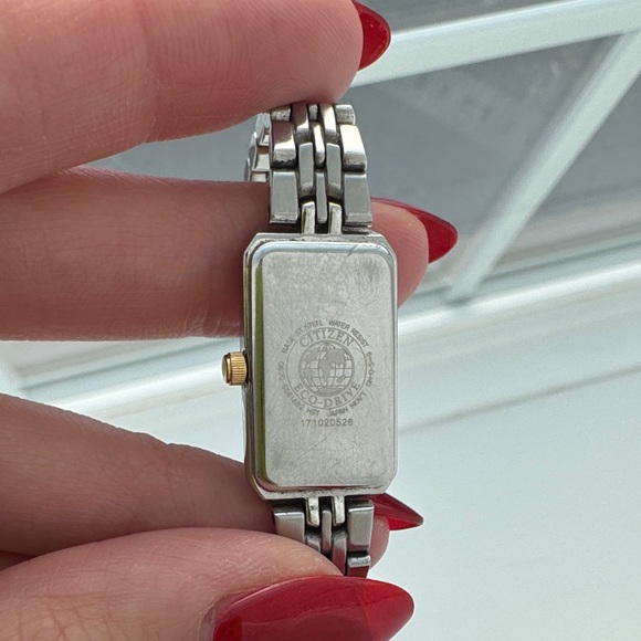 Citizen Two-Tone Silver and Gold Women's Watch - Picture 4 of 7